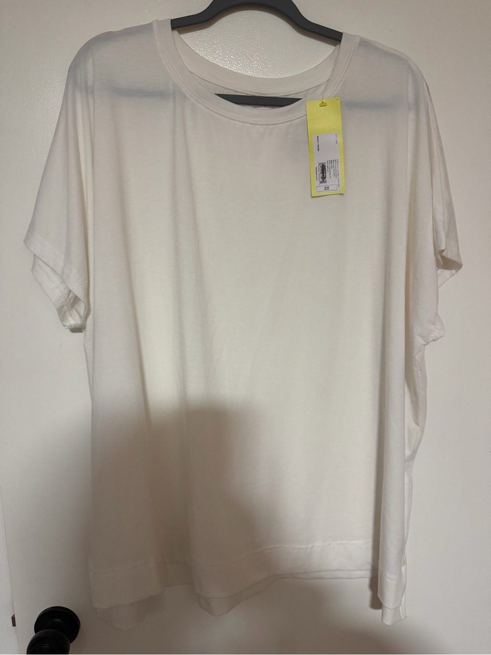 all in motion White Short Sleeve Crewneck Tee